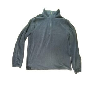 Banana Republic blue quarter zip sweater Men's size Medium‎